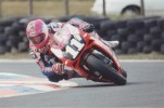 Hislop in action at Knockhill 